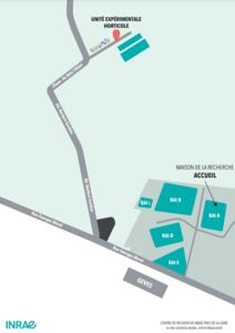 Plan d'accès UE Horti
